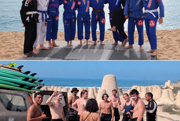 JJB et Surf camp à Taghazout au Maroc