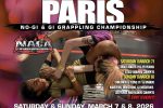 NAGA Paris 2026 : championnat de grappling et JJB à Bobigny