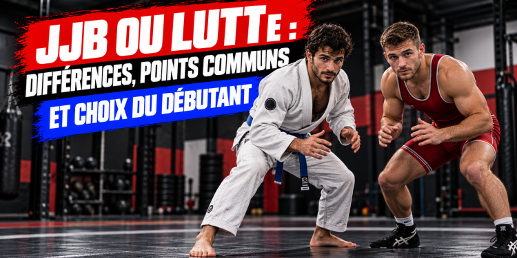 JJB ou lutte : différences, points communs et choix du débutant