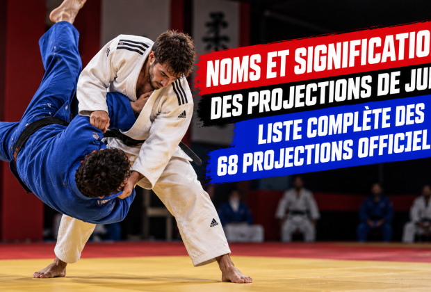 Noms des projections de judo