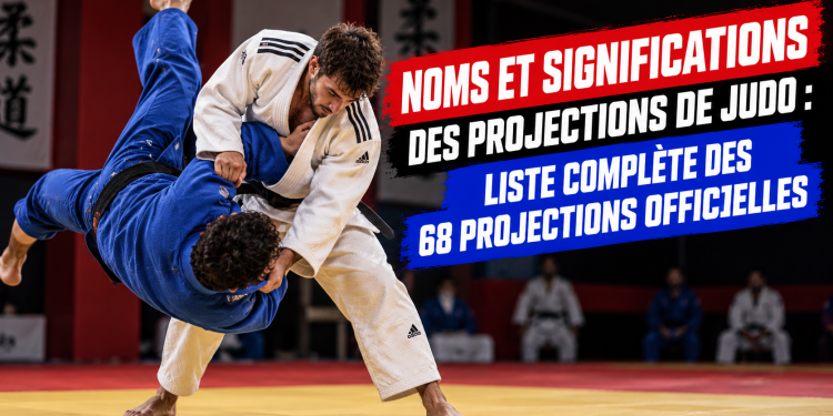 Noms des projections de judo
